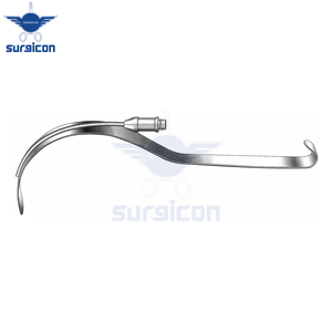 Retractor Deaver de 33 cm (13 Pulgadas) de Ancho y 25 mm con Iluminación de Fibra Óptica, Retractor Quirúrgico Reutilizable de Acero Inoxidable - Product Image 3