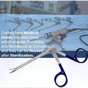 ENT Surgical Micro Ear Forceps Stainless Steel Lightweight Manual Sterilizable Professional <b>Instrument</b> OEM Custom Logo Java Surg - Product Image 4
