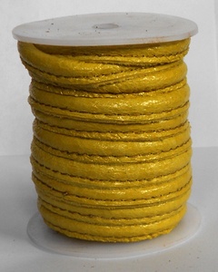 Waterproof Eco-Friendly High Tenacity Nappa Leather Drawcord for DIY Jewelry Accessories for Shoes Bags Garments Home Textiles - Product Image 2