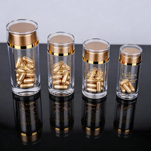 Bouteilles rondes en PS acrylique transparentes vides de 3 ml à 30 ml pour le stockage et l'emballage de capsules pharmaceutiques - Product Image 6