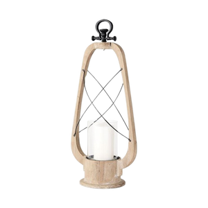 Portavelas Metálico Hecho a Mano con Acabado Antiguo, Nuevo Portavelas para el Hogar - Product Image 3