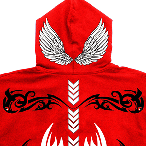 Sweat à capuche unisexe personnalisé de qualité supérieure avec impression sérigraphique effet soleil délavé, style décontracté et tendance pour homme - Product Image 5