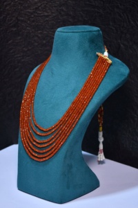 สร้อยคอลูกปัด Carnelian สำหรับเป็นของขวัญงานเลี้ยงงานแต่งงาน - Product Image 4