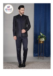 Conjunto de Traje Formal para Hombre Ajmera, Elegante Conjunto de Blazer para Bodas, Fiestas, Eventos de Oficina, Estilo Moderno - Product Image 3