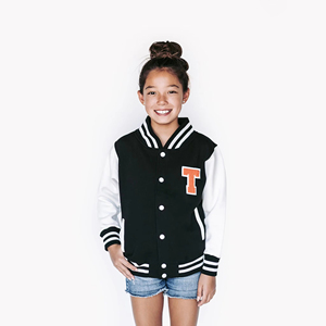Custom varsity <b>jacket</b> plus size Kids <b>jackets</b> letterman team sports with high quality materials <b>jacket</b> for kids embroidery - Product Image 5