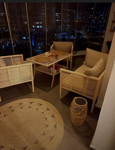 Handmade Bamboo <b>Lantern</b> with Wooden Beads Candle Holder Eco Friendly Rustic <b>Tealight</b> Lamp Natural Bamboo Lighting OEM Supplier V - Product Image 5