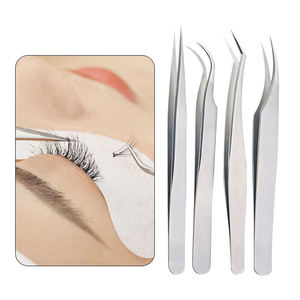 Pinzas para extensión de pestañas, herramienta profesional para extensión de pestañas para colocación precisa y separación de pestañas - Product Image 6
