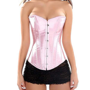 Corsé de Cuero Gótico para Mujer, Top Moldeador, Transpirable, Reductor de Abdomen, Uso Diario, Sin Costuras, Antibacterial, Secado Rápido, OEM - Product Image 1