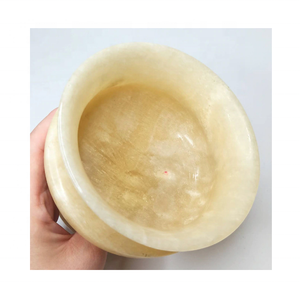 Portavelas de luz de té de cara ancha mejor hecho Color amarillo Otros tipos de candelabros Linternas Tarros de velas - Product Image 1