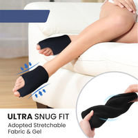 Compresse de glace pour pied et orteil, en tissu Lycra hautement extensible de qualité médicale, avec logo personnalisable et emballage couleur, pour soulager la douleur du hallux valgus