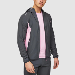 Plus Size Lightweight Breathable Custom Shell <b>Jacket</b> <b>Reflective</b> Windbreaker Tracksuit Set for <b>Men</b> & Women - Product Image 2