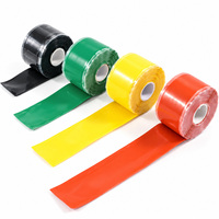 Ruban adhésif en caoutchouc silicone auto-fusionnant, imperméable, haute résistance, pour réparation et sauvetage, pour tuyaux, flexibles, plomberie, automobile, marine