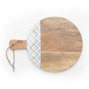 Plateau en bois imprimé pour restaurants, cafés, cuisine moderne, présentation élégante des aliments et décoration de table - Product Image 2