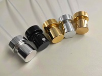Caractéristiques uniques de la pompe de parfum en aluminium FEA15 du pulvérisateur 100mcl