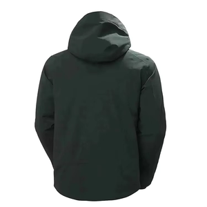 Chaqueta con Capucha Verde Oscuro para Hombre, Hecha en Pakistán, de Alta Calidad, con Cremallera de Neón, Ropa Deportiva para Exteriores, Logotipo Personalizado OEM, Ropa para Senderismo y Esquí - Product Image 2