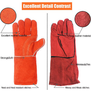 Custom Made Mechanic Leather Coated Work <b>Gloves</b> Best Selling Professional Custom Size Working <b>Gloves</b> - Product Image 3
