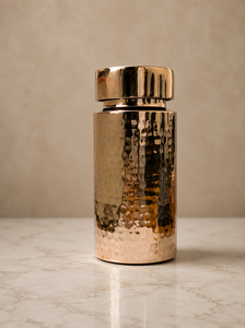 Antique Creations Copper <b>Thermos</b> with Hammered Finish Customized Portable Travel Water <b>Bottle</b> Modern Luxury Design - Product Image 2