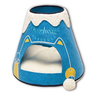 Cama Triangular para Gatos Molten Lava Designer, Casa para Mascotas con Juguete, Muebles Premium para Mascotas - Product Image 3