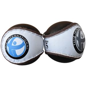 Sliotar Hurly Balls Balles de hurlement d'entraînement Sliotars de taille personnalisée Cuir GAA officiel - Product Image 1