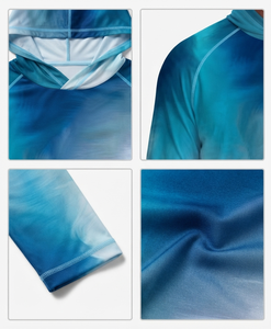 Sudadera de pesca sublimada para hombre a bajo precio, camisa de pesca con estampado personalizado, de secado rápido, transpirable, ropa de pesca de alto rendimiento para exteriores. - Product Image 6