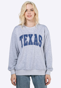 Compre Sudaderas de Forro Polar para Mujer, Nueva Llegada, Bordado Personalizado de Alta Calidad, Transpirables, Holgadas, 100% Algodón, Cuello Alto - Product Image 3