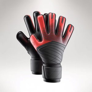 ถุงมือผู้รักษาประตูหนังคุณภาพสูงระดับมืออาชีพ พร้อมอุปกรณ์ป้องกันนิ้วมือ ปรับขนาดได้ ใช้ได้ทั้งชายและหญิง - Product Image 4