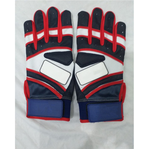 Gants de frappe de baseball en cuir véritable personnalisables, écologiques, de haute qualité, légers, flexibles, design ambidextre - Product Image 1