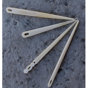 Agujas de Hueso de Búfalo Ecológicas Pulimentadas de la Mejor Calidad para Coser, Bordar, Manualidades, Punto de Cruz y Trabajos con Aguja - Product Image 2