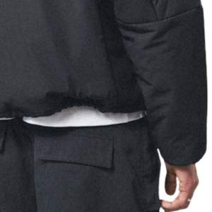 Chaqueta Aislante Térmica para Hombre, Ligera, con Capucha y Cremallera, Ropa Deportiva, Chaqueta de Moda para Exteriores en Color Negro - Product Image 6