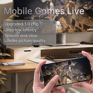 Carte de capture de jeu HDMI <span class=keywords><strong>4K</strong></span> pour diffusion en direct, <span class=keywords><strong>appareil</strong></span> de capture vidéo pour Xbox PS4, fonctionnement Plug-and-Play, couleur noire, résolution <span class=keywords><strong>4K</strong></span> - Product Image 2