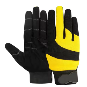 Assembly Safety Gloves Wholesale Goatskin Cowhide Leather <b>Heat</b> Resistant TIG Welding Gloves Hand Work Protection - Product Image 1