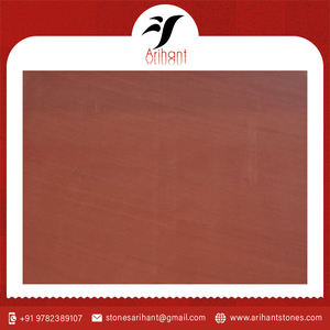 Dalles de pierre rouge d'Agra naturelle de qualité supérieure pour revêtements de sol, revêtements muraux et applications d'aménagement architectural - Product Image 6