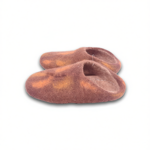 Chaussures en feutre de laine marron pour l'artisanat et les usages décoratifs - Product Image 2