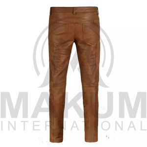 กางเกงหนังผู้ชายคุณภาพสูง ขายส่งราคาดีที่สุด รับสกรีนโลโก้ตามสั่ง - Product Image 2