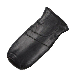 Professional Men's Adults Heavy Punching Bag Mitts Leather Boxing Gloves Adjustable Wrist <b>Strap</b> Bag Mitts - Product Image 4