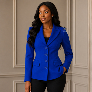 Blazer de bureau pour femme, tenue maçonnique héritage, vêtements grecs, fraternité Delta Sigma, luxe, coupe ajustée, élégant, respirant - Product Image 2