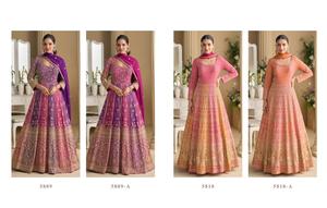 Nuevo Catálogo de Vestidos de Georgette Listos para Usar de Diseñador Sayuri Rutba, 4 Piezas, para Mujer - Product Image 2