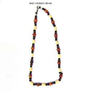 Collier en perles en forme de cœur, chaîne maillons tendance pour fête, bijoux religieux unisexe au meilleur prix de gros - Product Image 1