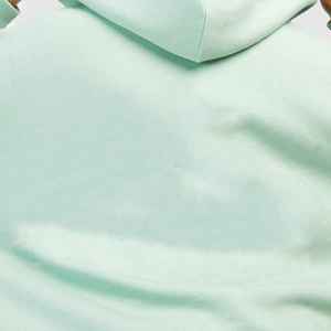 Conjunto Deportivo para Mujer, Uso Diario, Sudadera Verde con Capucha de Algodón, Pantalones Cortos con Cordón Ajustable, Diseño Sólido, Ecológico, Transpirable, de Lona - Product Image 3