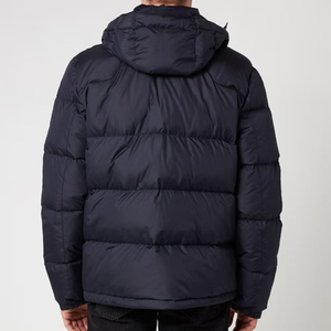 Wholesale Latest Design Unisex <b>Winter</b> Puffer <b>Jacket</b> with Patchwork Front Hooded Plus Size Reasonable Price - Product Image 3