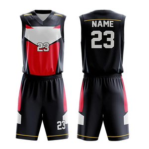 Ensemble d'uniformes de basketball professionnels à sublimation, taille adulte, séchage rapide, fabriqués dans les meilleurs matériaux - Product Image 6