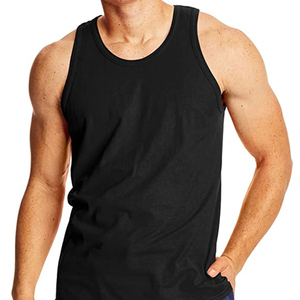 PASUXI Casual Quick Dry Moisture Wicking Fitness Stringer Men's Tank Top Oversize Gym Workout <b>Singlet</b> Breathable <b>Running</b> - Product Image 5