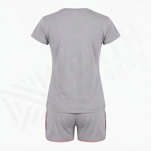 Nueva Llegada, Camisa de Oficina para Mujer, Primavera Otoño, Moda, Estampado Moderno, Vestido Informal para Dama, 240 g/m², 100% Algodón Satinado con Lentejuelas - Product Image 2