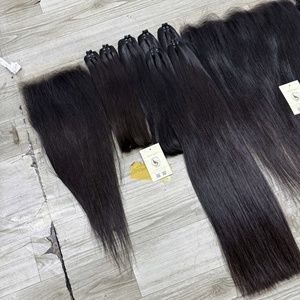 Extensiones de Cabello Humano Ondulado HD con Nudos Pequeños, Cabello Virgen Vietnamita, Trama HD Súper Doble, Tejido a Máquina - Product Image 2