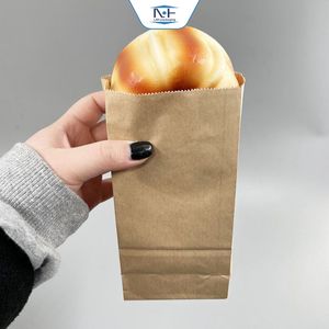 Pochette à fond plat en papier kraft CPP, réutilisable, recyclable, alimentaire, pour graines, épices, bonbons, petits cadeaux, éco-responsable, avec fermeture éclair, usage général - Product Image 5