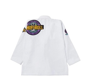 Kimono de Jiu-Jitsu Shoyorol Grunge Blanc de Qualité Supérieure, Prix de Gros RTS, Uniforme de BJJ pour Combattants AS-JJ-5867 - Product Image 4