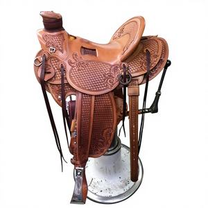 Selle d'équitation anglaise artisanale en cuir véritable, personnalisable, avec arbre en bois durable, équipement d'équitation européen - Product Image 2