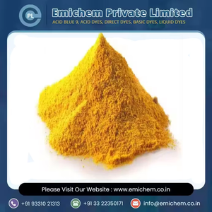Colorant textile en poudre jaune basique 37, jaune vibrant pour fibres synthétiques et usage industriel - Product Image 2