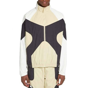 Custom Men's Casual Sport Windbreaker Track Suit Set Polyester/Cotton Knitted Quick Dry Zip-up Winter 2026 OEM Custom Logo - Product Image 2