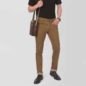 <b>High</b> Quality Custom Printed Logo Plus Size Mid <b>Waist</b> Overalls <b>Men</b> <b>Jeans</b> 100% Cotton OEM Service Wholesale - Product Image 5